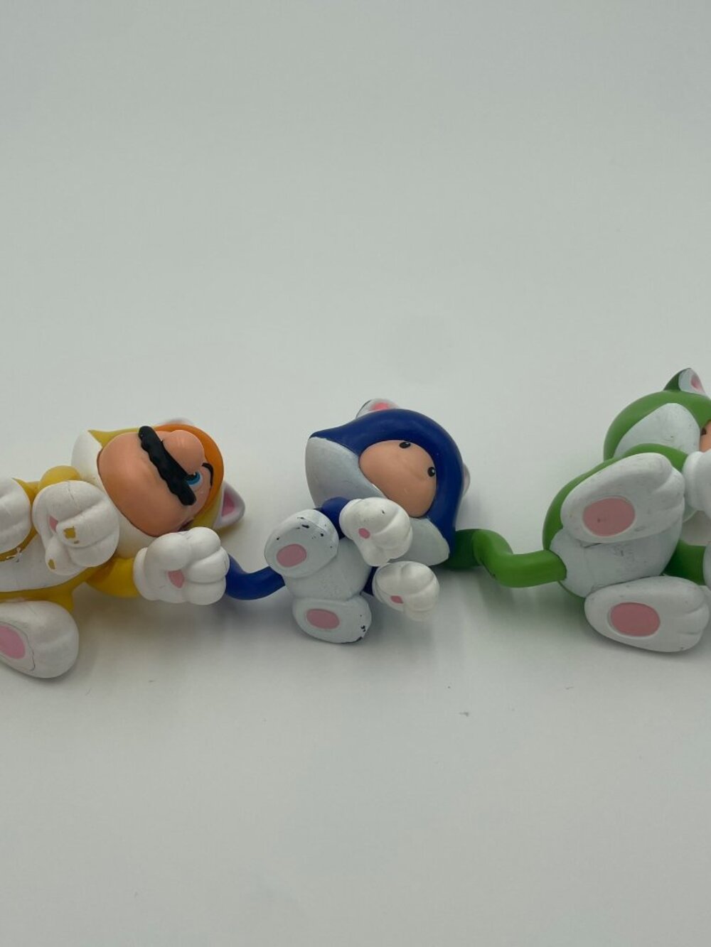 ✨ Super Mario 3D World – Cat Mario & Cat Luigi Mini Figures (Set of 3) - Picture 5 of 5